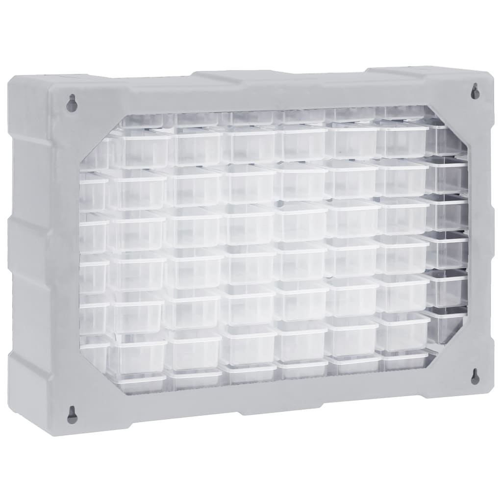 Mobile Contenitore con 64 Cassetti 52x16x37,5 cm