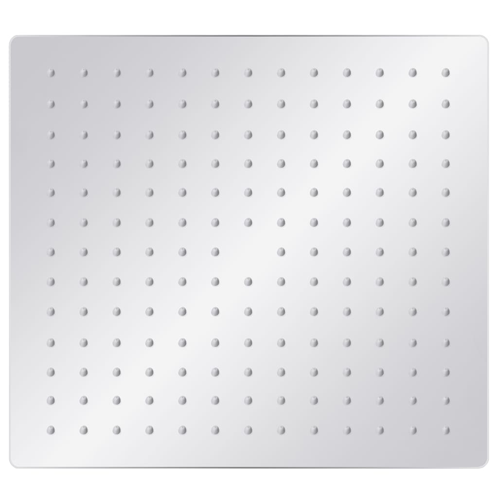 Testa Doccia a Pioggia in Acciaio Inox 304 30x30cm Quadrata 147688