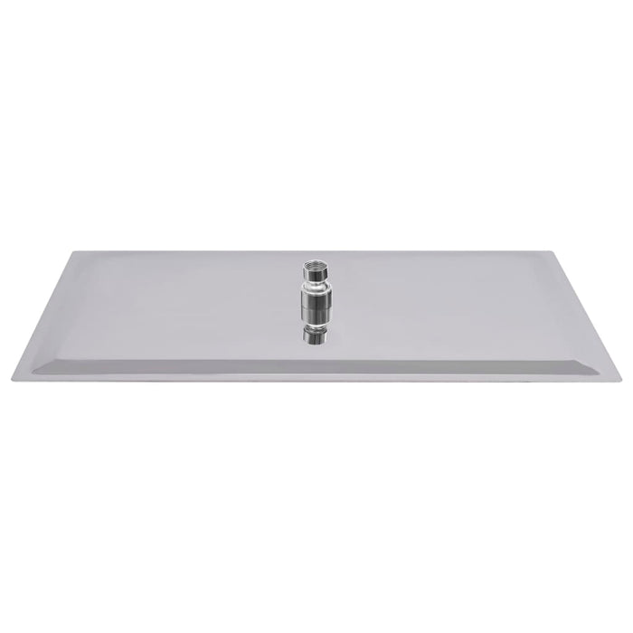 Testa Doccia a Pioggia Acciaio Inox 304 50x30 cm Rettangolare 147689