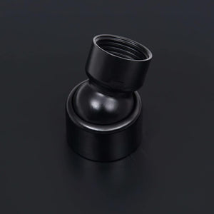 Testa Doccia a Pioggia Acciaio Inox 30x20 cm Rettangolare Nera 147700