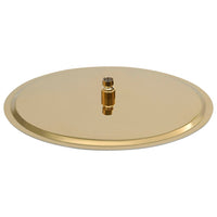 Testa Doccia a Pioggia in Acciaio Inox 40 cm Rotonda Oro