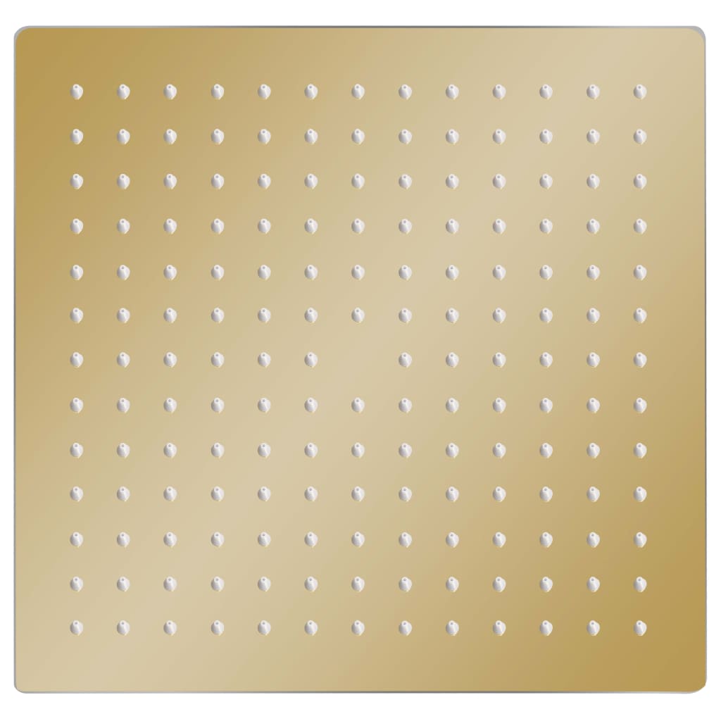 Soffione doccia a pioggia in acciaio inox quadrato 25 x 25 cm oro 02_0002091