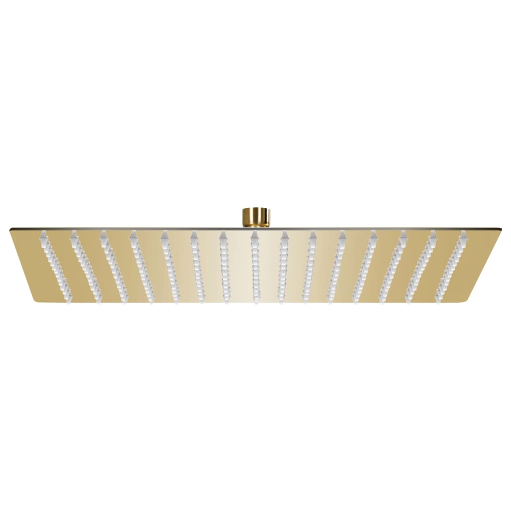 Soffione doccia a pioggia in acciaio inox quadrato 40 x 40 cm oro 02_0002093