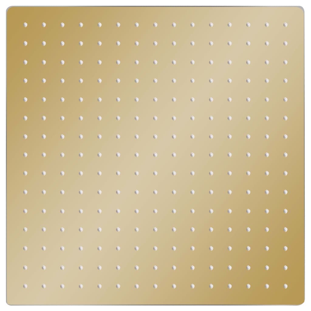 Soffione doccia a pioggia in acciaio inox quadrato 40 x 40 cm oro 02_0002093