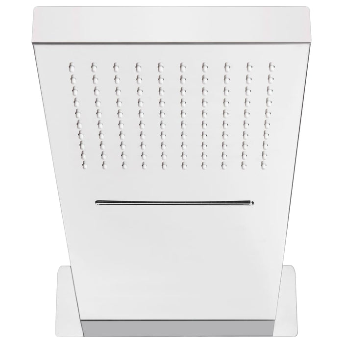 Soffione doccia a parete in acciaio inox 201 Silver 02_0002098