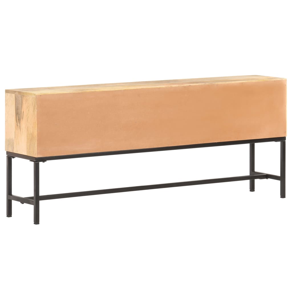 Credenza 145x30x60 cm in Legno Massello di Mango 320226