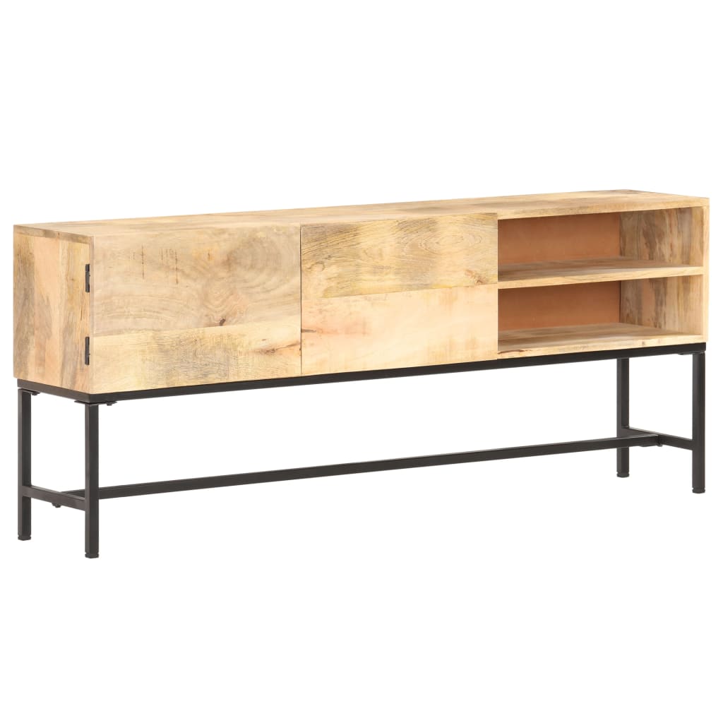 Credenza 145x30x60 cm in Legno Massello di Mango 320226