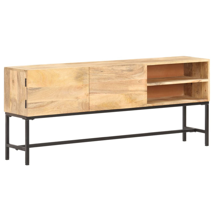Credenza 145x30x60 cm in Legno Massello di Mango 320226
