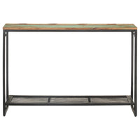 Tavolo Consolle 110x35x75 cm in Legno Massello di Recupero 320248
