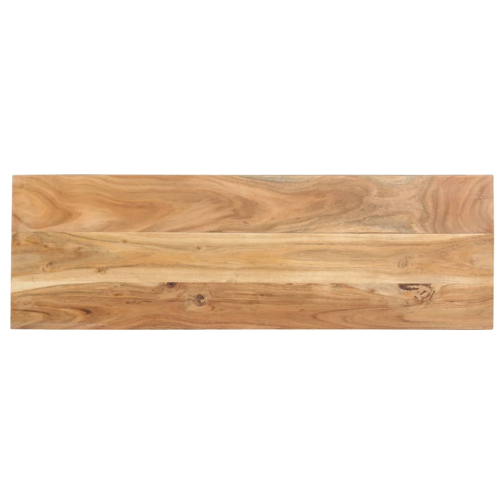 Tavolo Consolle 110x35x75 cm in Legno Massello di Acacia 320249