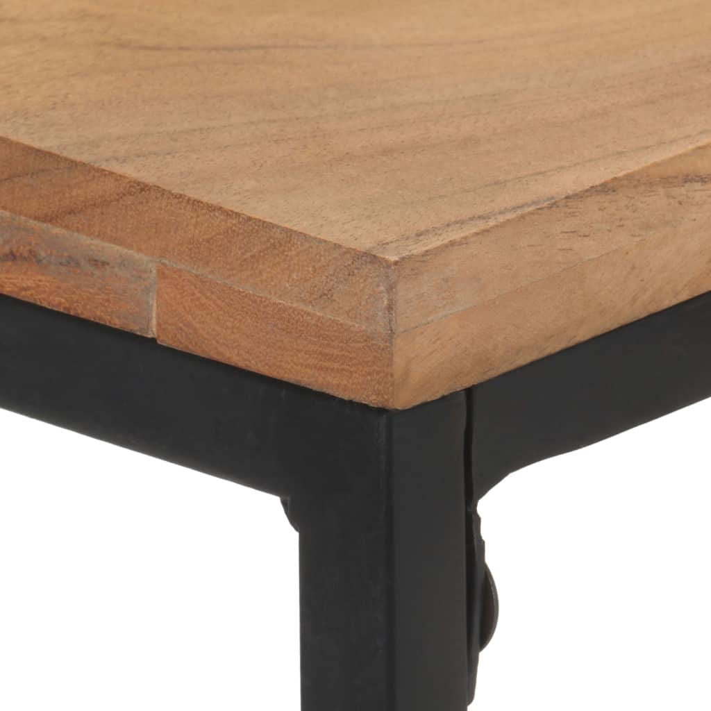 Tavolo Consolle 110x35x75 cm in Legno Massello di Acacia 320249