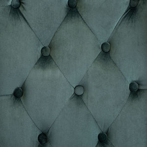 Sedie da Pranzo 2 pz Verde Scuro in Velluto 3055853