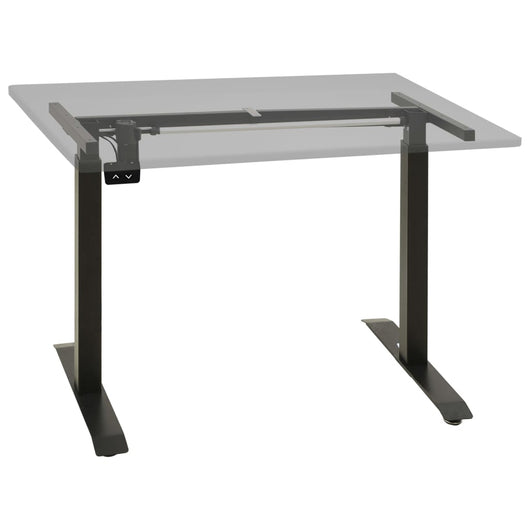 Telaio per Scrivania Motorizzato Elettrico Regolabile Nero 321715