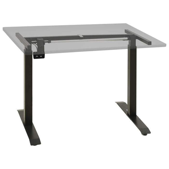 Telaio per Scrivania Motorizzato Elettrico Regolabile Nero 321715