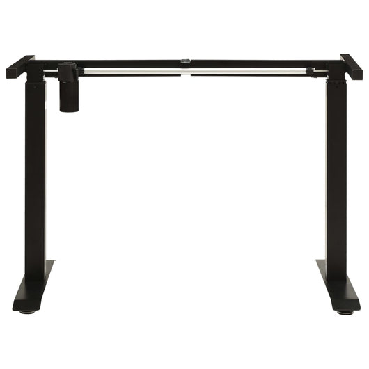 Telaio per Scrivania Motorizzato Elettrico Regolabile Nero 321715