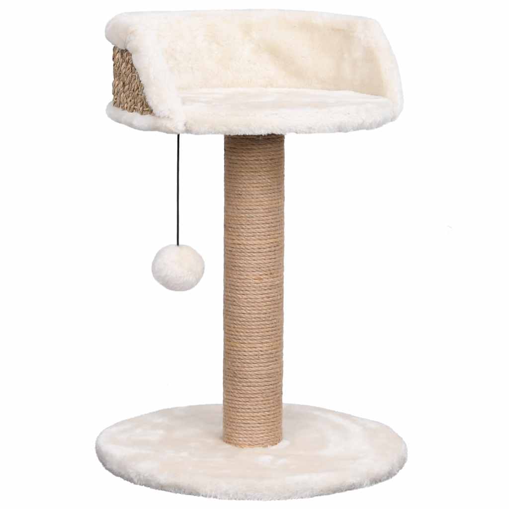 Albero per Gatti con Palo Tiragraffi 49 cm in Giunco 170969