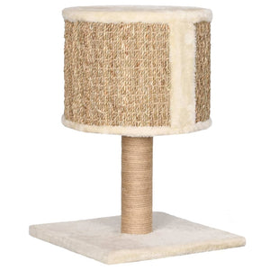 Tiragraffi per gatti Mobili per arrampicata su torre Raschietto per gatti Piattaforma da arrampicata con appartamento e tiragraffi 52 cm Seagrass Beige 02_0022434