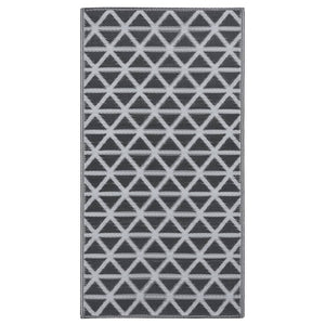 Tappeto da Esterni Nero 80x150 cm in PP cod mxl 72776