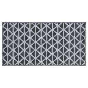 Tappeto da Esterni ARAKIL Nero 120x180 cm in PP 310417