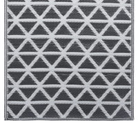 Tappeto da Esterni ARAKIL Nero 120x180 cm in PP 310417