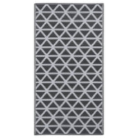 Tappeto da Esterni Nero 190x290 cm in PP cod mxl 66703