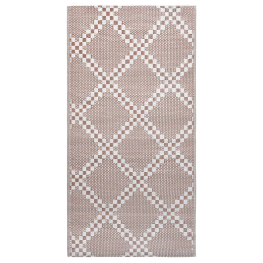 Tappeto da Esterni Marrone 160x230 cm in PP cod mxl 58072