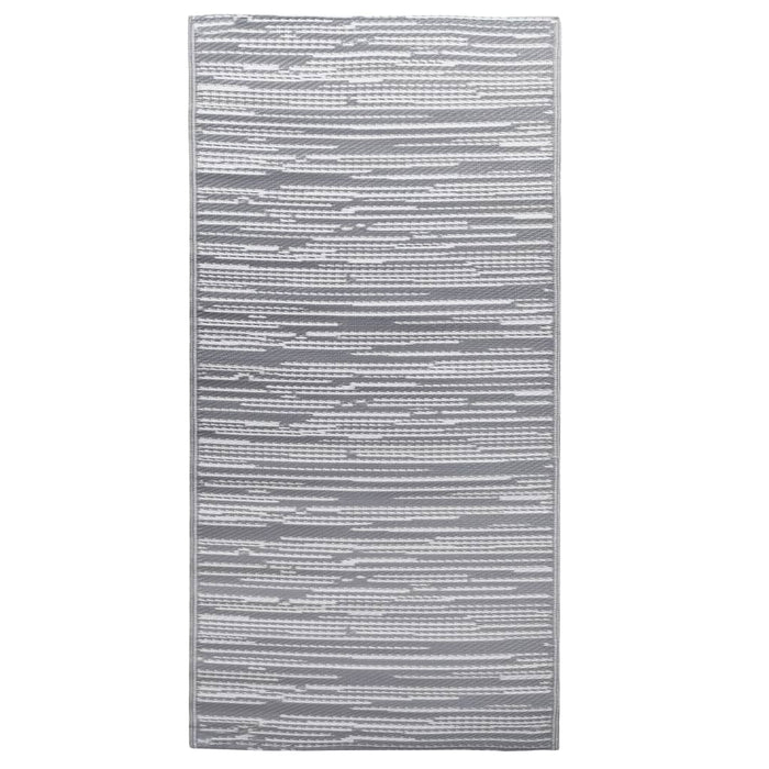 Tappeto da Esterni ARAKIL Grigio 120x180 cm in PP 310437