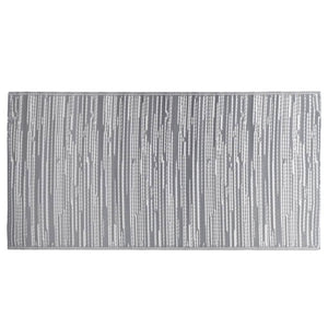 Tappeto da Esterni ARAKIL Grigio 160x230 cm in PP 310438