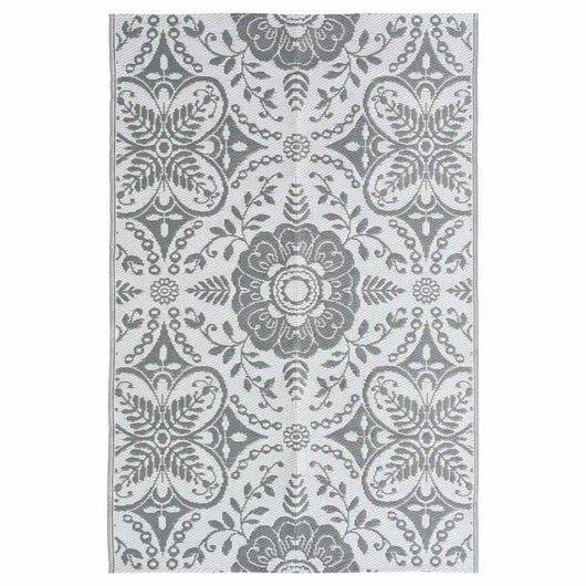 Tappeto da Esterni ARAKIL Grigio Chiaro 120x180 cm in PP 310449