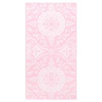 Tappeto da Esterni ARAKIL Rosa 80x150 cm in PP 310456