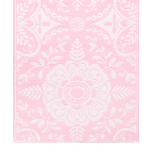 Tappeto da Esterni ARAKIL Rosa 80x150 cm in PP 310456
