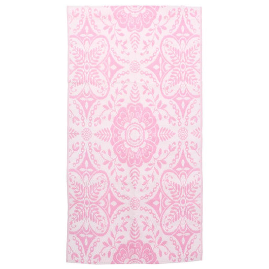 Tappeto da Esterni Rosa 120x180 cm in PP cod mxl 55072