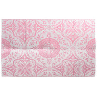 Tappeto da Esterni Rosa 190x290 cm in PP cod mxl 77953