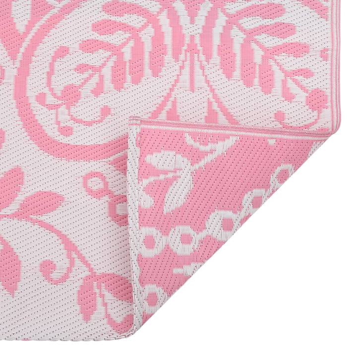 Tappeto da Esterni Rosa 190x290 cm in PP cod mxl 77953