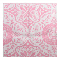 Tappeto da Esterni Rosa 190x290 cm in PP cod mxl 77953