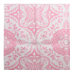 Tappeto da Esterni Rosa 190x290 cm in PP cod mxl 77953