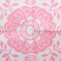 Tappeto da Esterni Rosa 190x290 cm in PP cod mxl 77953