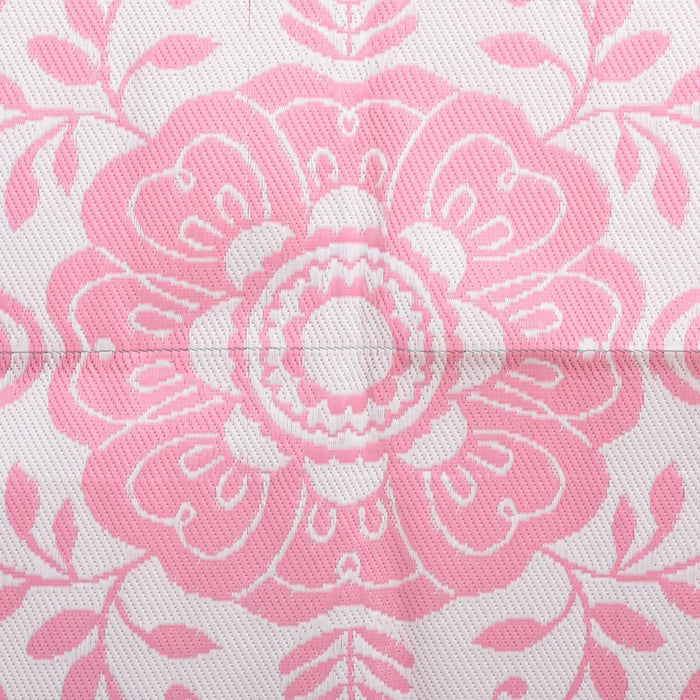 Tappeto da Esterni Rosa 190x290 cm in PP cod mxl 77953