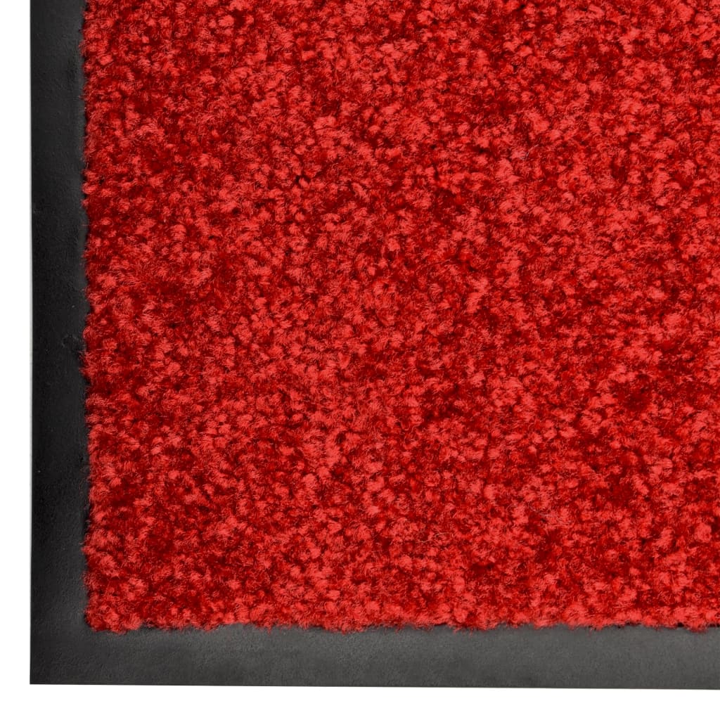 Zerbino Lavabile Rosso 120x180 cm 323426