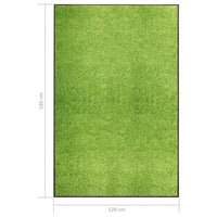 Zerbino Lavabile Verde 120x180 cm cod mxl 45156