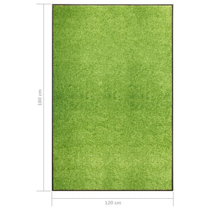 Zerbino Lavabile Verde 120x180 cm 323432