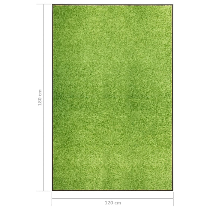 Zerbino Lavabile Verde 120x180 cm 323432