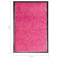 Zerbino Lavabile Rosa 40x60 cm cod mxl 54208