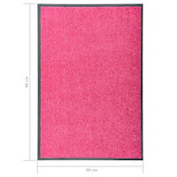 Zerbino Lavabile Rosa 60x90 cm cod mxl 46138