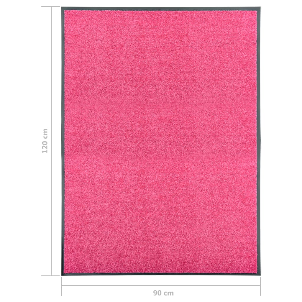 Zerbino Lavabile Rosa 90x120 cm 323448