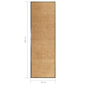 Zerbino Lavabile Crema 60x180 cm cod mxl 40754