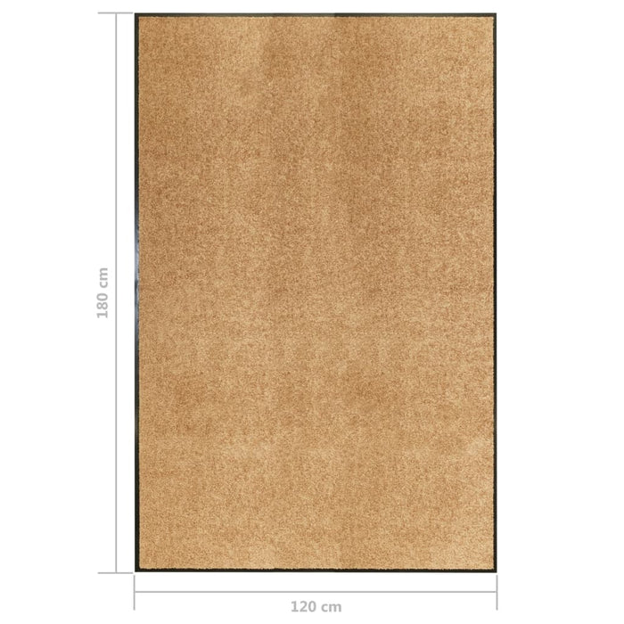 Zerbino Lavabile Crema 120x180 cm 323468