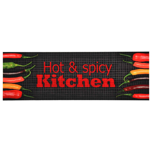 Tappetino da Cucina Lavabile-Tappeto da Cucina Hot&Spicy 60x180 cm