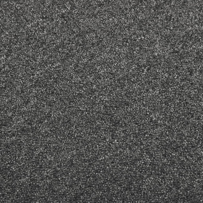 Quadrotte di Moquette 20 pz 5 m² 50x50 cm Antracite 147309