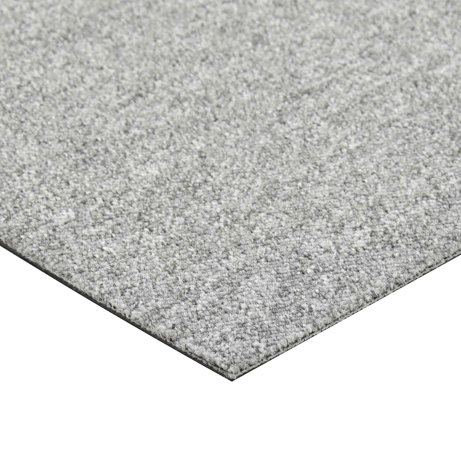 Tappeto 20 pcs Grigio chiaro 50 x 50 cm 100% Polipropilene 42046747